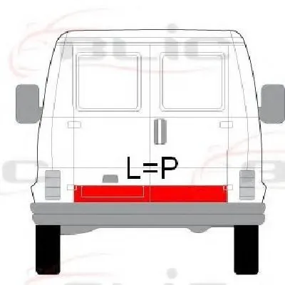 Задняя дверь BLIC купить