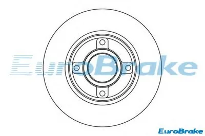 Тормозной диск EUROBRAKE купить