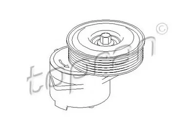 Натяжитель ремня, клиновой зубча PREMIUM BRAND TOPRAN купить