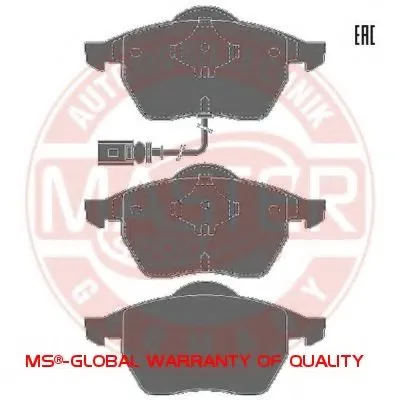 Комплект тормозных колодок, дисковый тормоз CERAMIC Serie MASTER-SPORT купить