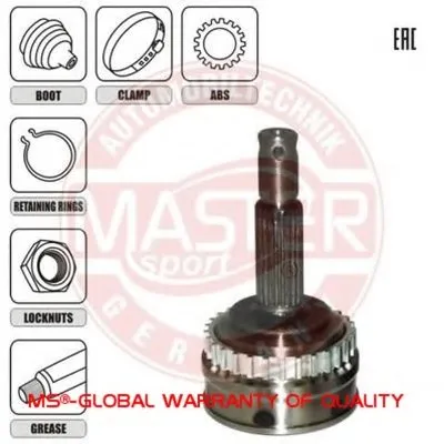 Шарнирный комплект, приводной вал MASTER-SPORT купить