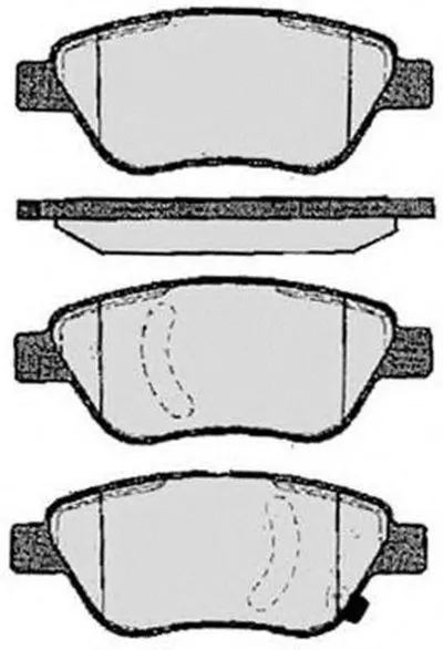 Комплект тормозных колодок, дисковый тормоз RAICAM купить
