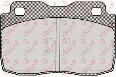 Комплект тормозных колодок, дисковый тормоз VILLAR купить