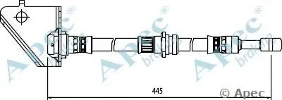 Тормозной шланг APEC braking купить