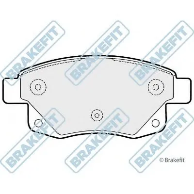 Комплект тормозных колодок, дисковый тормоз Brake Fit APEC braking купить