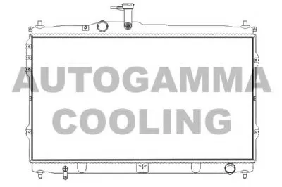 Радиатор, охлаждение двигателя AUTOGAMMA купить
