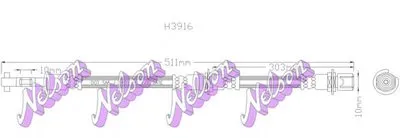 Тормозной шланг BROVEX-NELSON купить