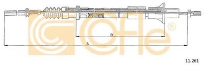 Тросик сцепления COFLE купить
