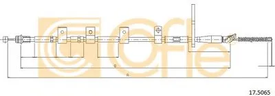 Трос, стояночная тормозная система COFLE купить