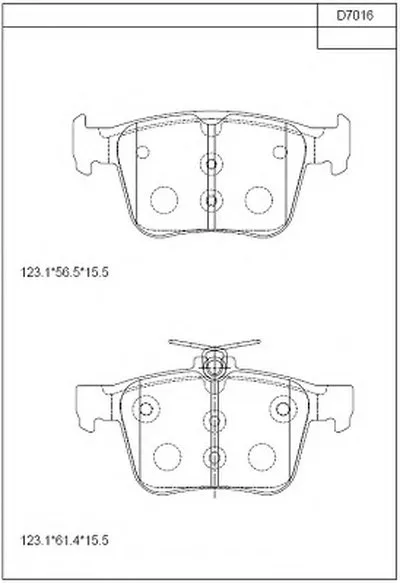 Комплект тормозных колодок, дисковый тормоз ASIMCO купить