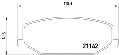 Комплект тормозных колодок, дисковый тормоз HELLA купить