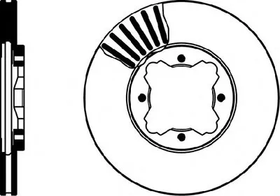 Тормозной диск HELLA купить