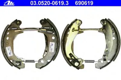 Комплект тормозных колодок Original ATE TopKit ATE купить