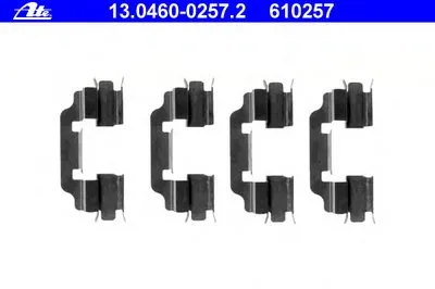 Комплектующие, колодки дискового тормоза ATE купить