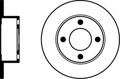 Тормозной диск TEXTAR купить