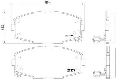 Комплект тормозных колодок, дисковый тормоз HELLA PAGID купить