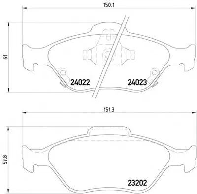Комплект тормозных колодок, дисковый тормоз HELLA PAGID купить