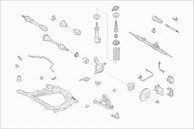 Рулевое управление; Подвеска колеса BOGE купить