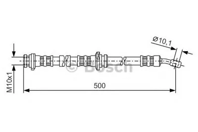 Тормозной шланг BOSCH купить