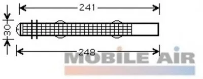 Осушитель, кондиционер VAN WEZEL купить