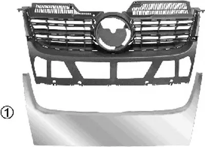 Решетка радиатора VAN WEZEL купить