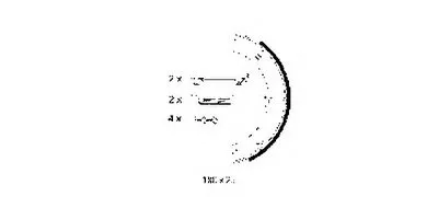 Комплект тормозных колодок, стояночная тормозная система TEXTAR купить