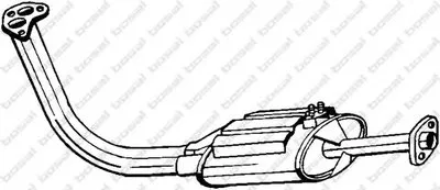 Предглушитель выхлопных газов BOSAL купить