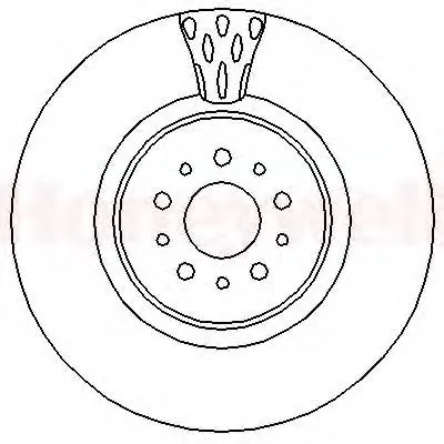 Тормозной диск JURID купить