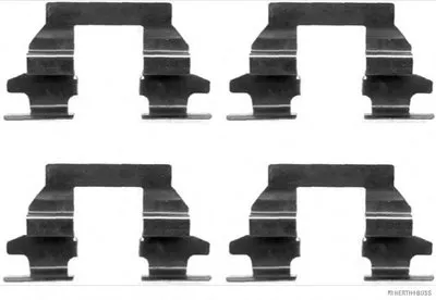 Комплектующие, колодки дискового тормоза HERTH+BUSS JAKOPARTS купить