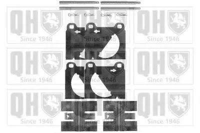 Комплектующие, колодки дискового тормоза QUINTON HAZELL купить