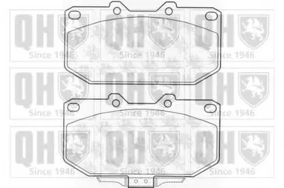 Комплект тормозных колодок, дисковый тормоз QUINTON HAZELL купить