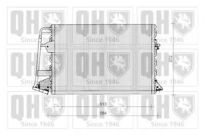 Конденсатор, кондиционер QUINTON HAZELL купить