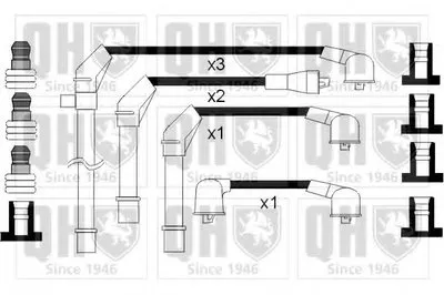 Комплект проводов зажигания CI QUINTON HAZELL купить