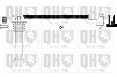 Комплект проводов зажигания CI QUINTON HAZELL купить
