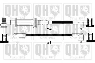 Комплект проводов зажигания CI QUINTON HAZELL купить