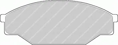 Комплект тормозных колодок, дисковый тормоз PREMIER FERODO купить