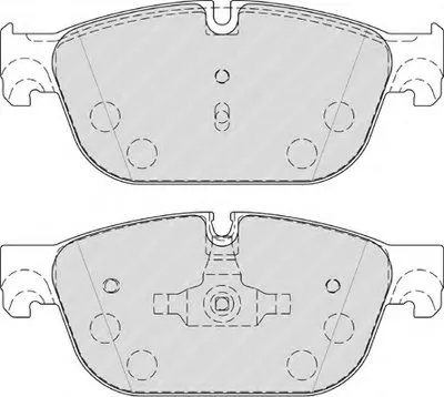 Комплект тормозных колодок, дисковый тормоз PREMIER FERODO купить
