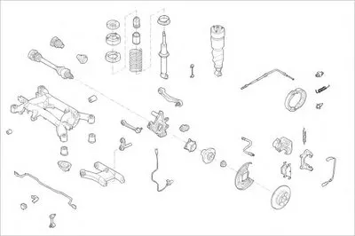 Подвеска колеса DELPHI купить