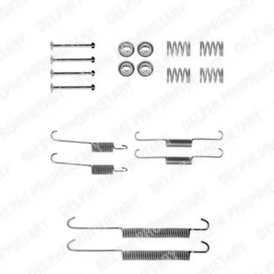 Комплектующие, тормозная колодка DELPHI купить