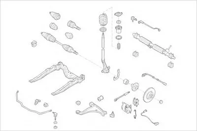 Подвеска колеса DELPHI купить