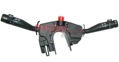 Выключатель, головной свет; Переключатель указателей поворота; Указатель аварийной сигнализации; Переключатель стеклоочистителя; Выключатель на колонке рулевого управления METZGER купить