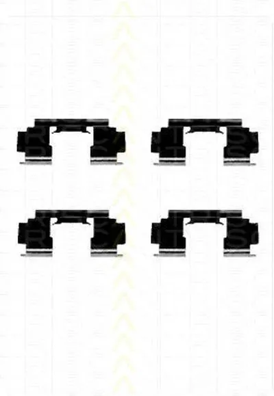 Комплектующие, колодки дискового тормоза TRISCAN купить