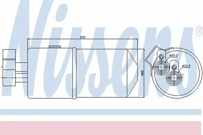 Осушитель, кондиционер NISSENS купить