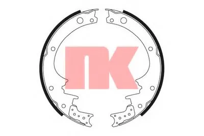 Комплект тормозных колодок NK купить
