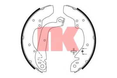 Комплект тормозных колодок NK купить