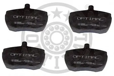Комплект тормозных колодок, дисковый тормоз OPTIMAL купить