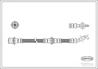 Тормозной шланг CORTECO купить