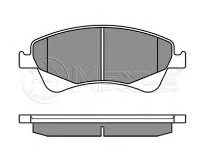 Комплект тормозных колодок, дисковый тормоз MEYLE купить