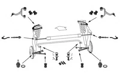 Рулевое управление; Подвеска колеса MEYLE купить