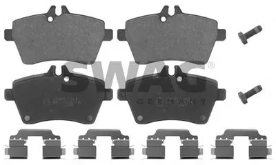 Комплект тормозных колодок, дисковый тормоз SWAG купить